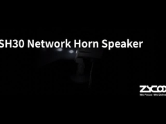 Van de de PAspreker van ZYCOO SH30 IP Spreker van de het Systeemip65 de Waterdichte Ronde Hoorn