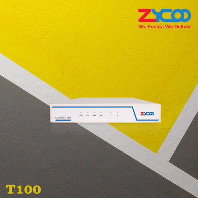 Zycoo Coovox T100 PBX-telefonie Klein kantoor VoIP-telefoonsysteem