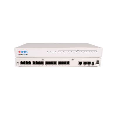 2 X 10/100Mbps VoIP Gateways FXS Uitbreiding Voip Phone Box Voor Analoge Telefoons