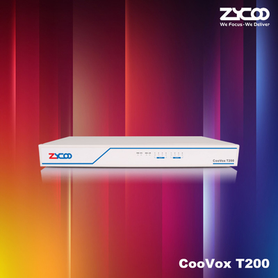 Van het Systeemvoip van de T200ippbx Telefoon van de het Systeemkern van de het Telefoonsteun van Voip het Slokjeboomstammen FXS FXO