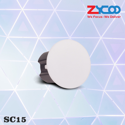 85dB/1m/1W Poe-plafondluidsprekers Witte kleur Akoestiek Mono